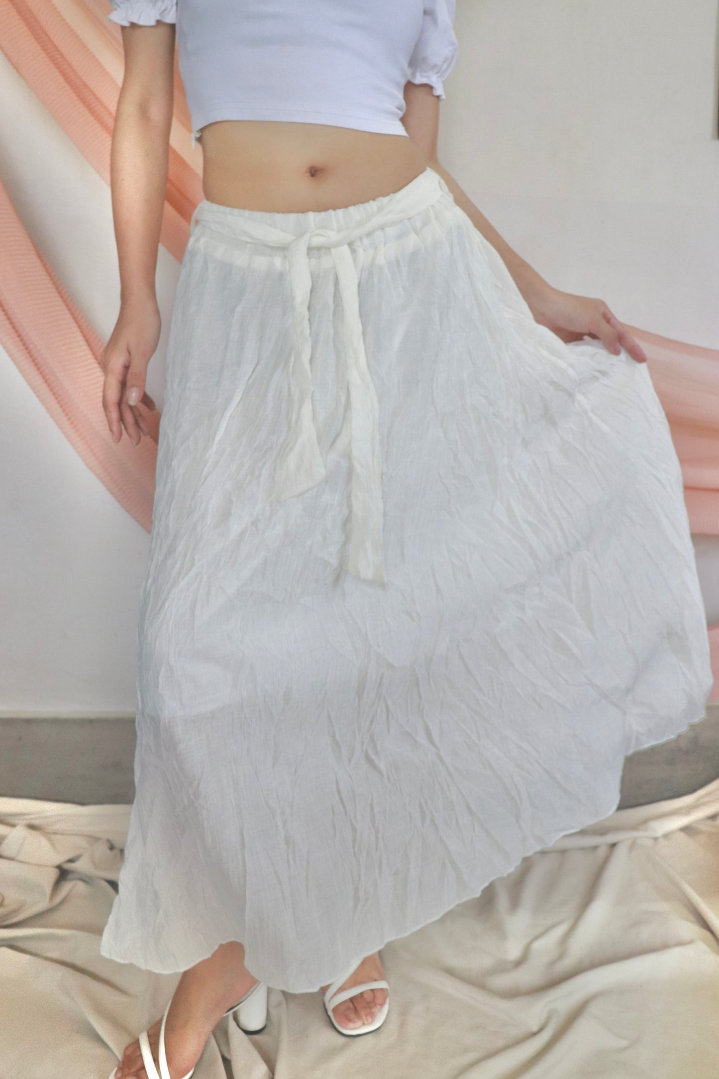 Clean girl maxi skirt / midi