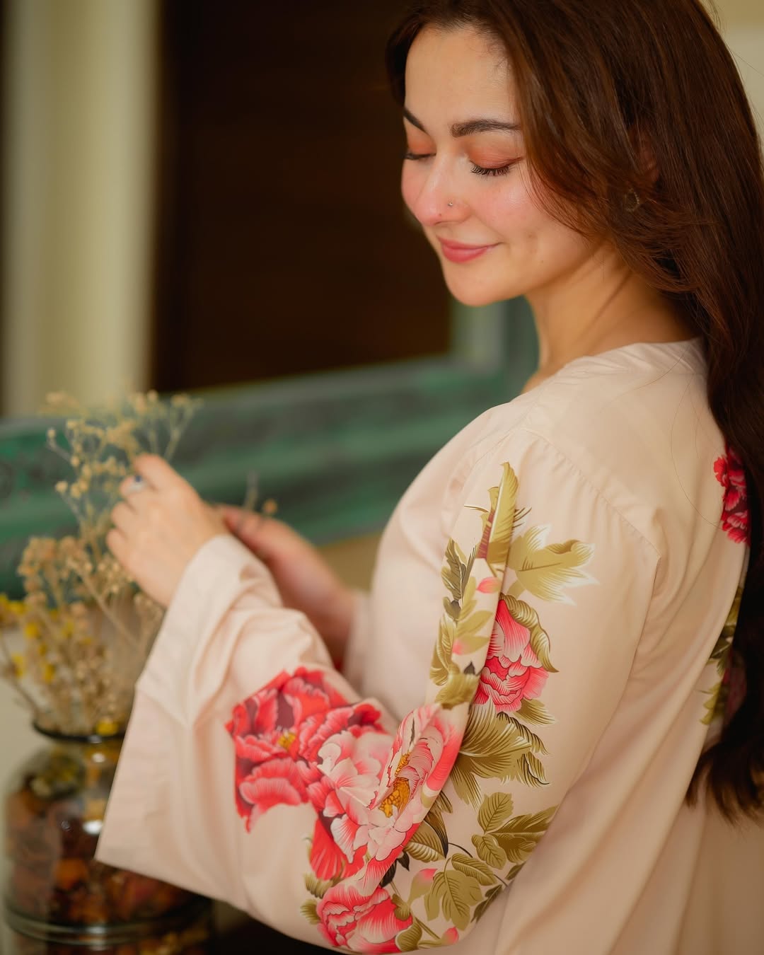 Floral enchanted kurta set -  co-ord set