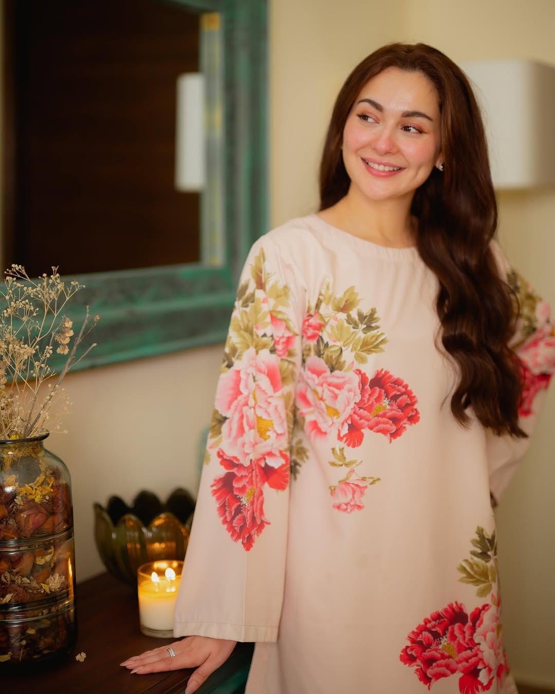 Floral enchanted kurta set -  co-ord set