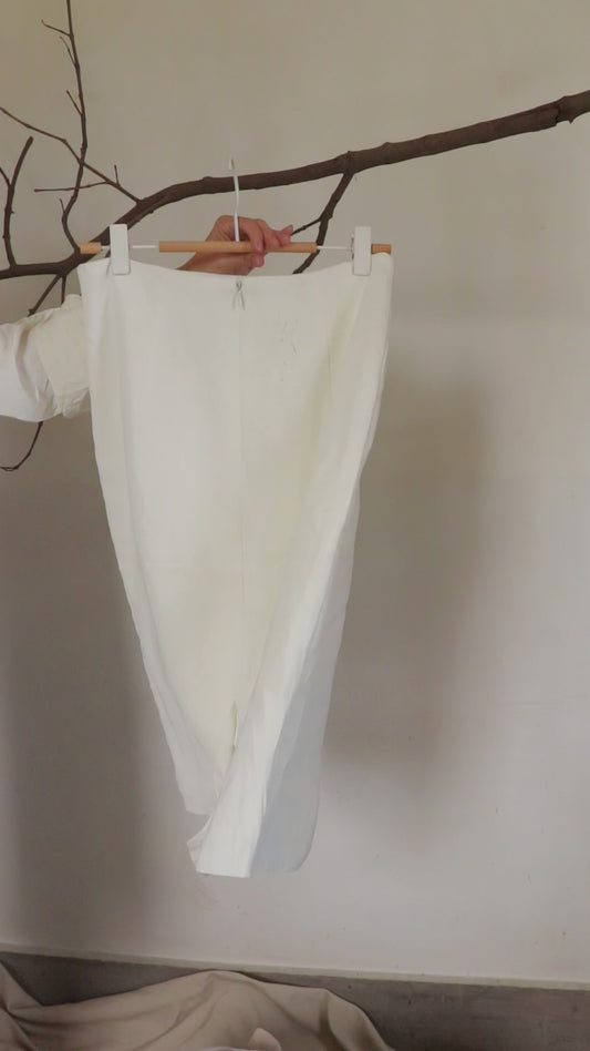 Offwhite Short Pencil skirt